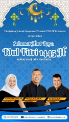 Selamat Hari Raya Idul Fitri 1445 H